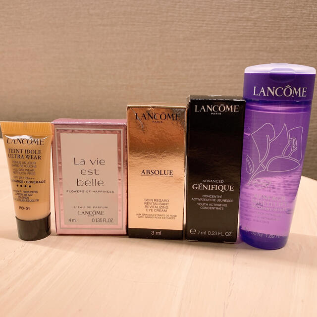 LANCOME(ランコム)の【新品未使用】ランコム  ノベルティセット コスメ/美容のキット/セット(サンプル/トライアルキット)の商品写真