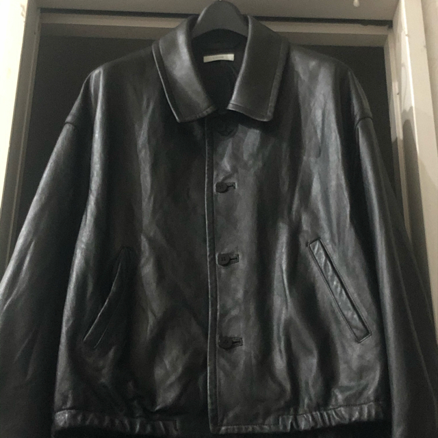 lidnm LEATHER SHORT BLOUSON - レザージャケット