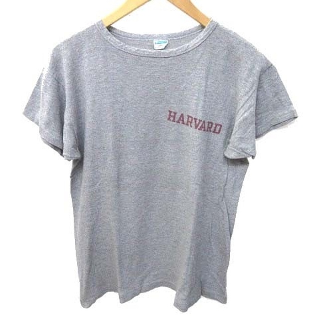 チャンピオン 70s Tシャツ 半袖 トリコタグ Harvard 染み込み L