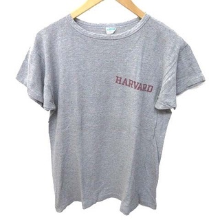 チャンピオン(Champion)のチャンピオン 70s Tシャツ 半袖 トリコタグ Harvard 染み込み L(Tシャツ/カットソー(七分/長袖))