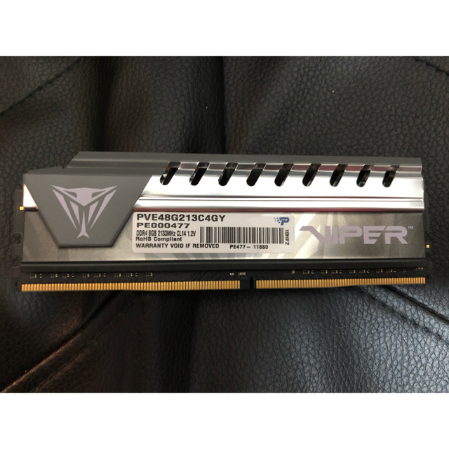 PATRIOT Viper Elite DDR4 2133Mhz 8GB(一枚) スマホ/家電/カメラのPC/タブレット(PCパーツ)の商品写真