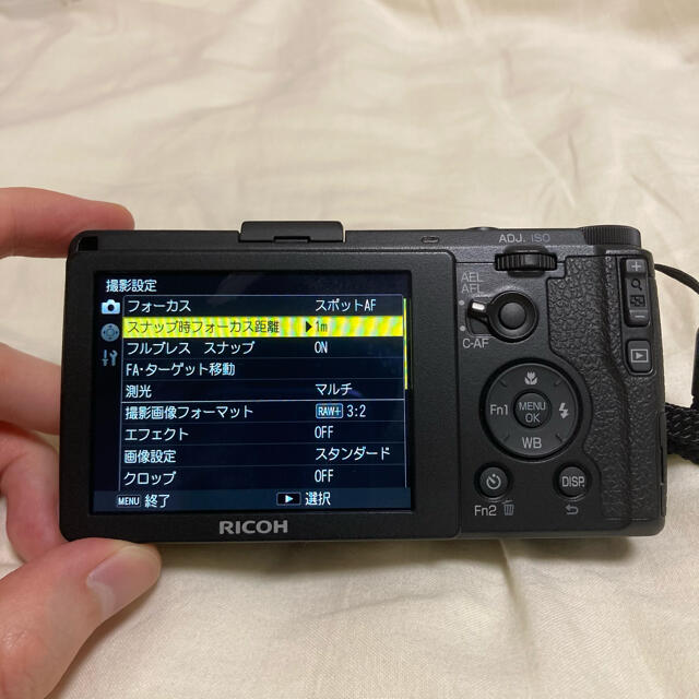 RICOH(リコー)のRICOH GR スマホ/家電/カメラのカメラ(コンパクトデジタルカメラ)の商品写真