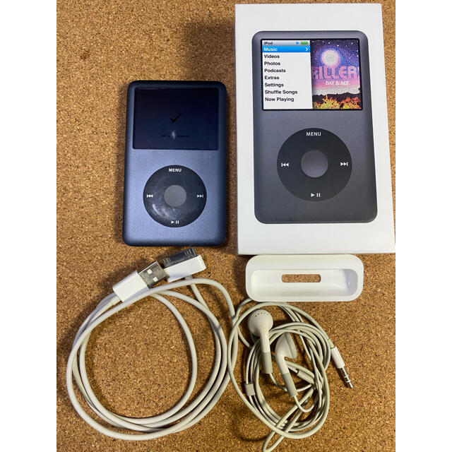 iPod(アイポッド)のAPPLE iPod classic IPOD CLSC 160GB2009 … スマホ/家電/カメラのオーディオ機器(ポータブルプレーヤー)の商品写真