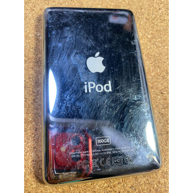 iPod(アイポッド)のAPPLE iPod classic IPOD CLSC 160GB2009 … スマホ/家電/カメラのオーディオ機器(ポータブルプレーヤー)の商品写真