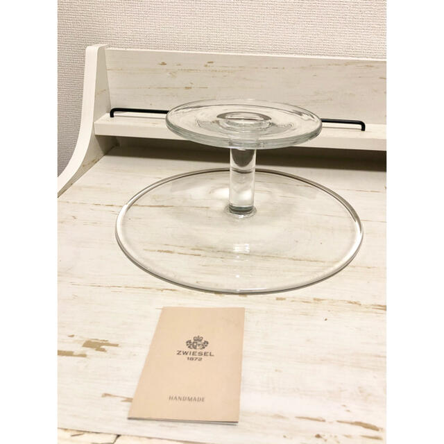 テーブル用品 ZWIESEL ツヴィーゼル ハンドメイド ケーキスタンドM ソロ 1 Solo