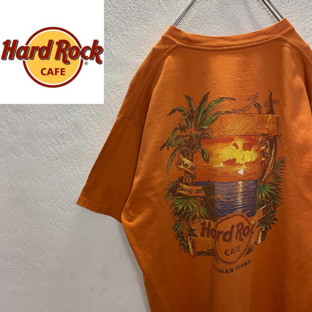 ROCK HARD(ロックハード)の【激レア】Hard Rock CAFE ハードロックカフェ　南国　Tシャツ メンズのトップス(Tシャツ/カットソー(半袖/袖なし))の商品写真