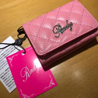 ♡rady ノベルティ　ミニウォレット折り財布