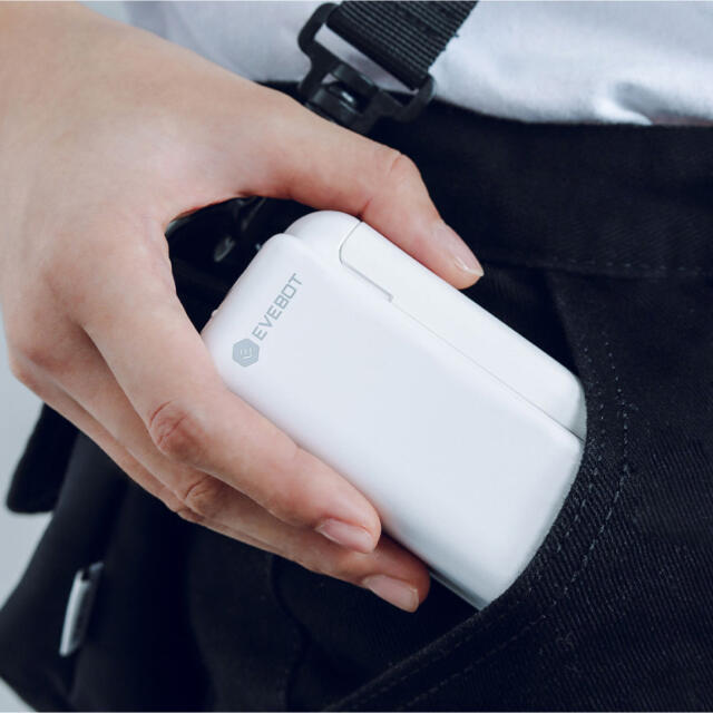 EVEBOT PrintpodsハンドヘルドDIYWifiプリンター黒インク付き