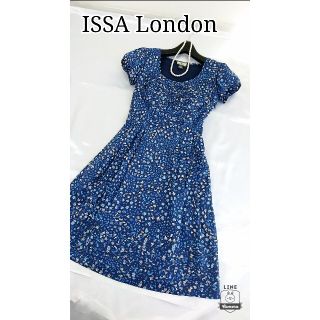 イッサロンドン(Issa London)の美品♪ イッサロンドン ワンピース(ひざ丈ワンピース)