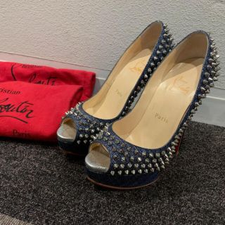 クリスチャンルブタン(Christian Louboutin)のChristian Louboutin スタッズヒール(ハイヒール/パンプス)