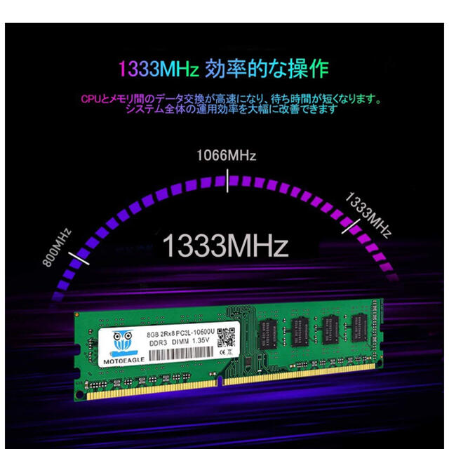 16GB (2x8GB) DDR3 DDR3L 1333MHz 240 Pin 2