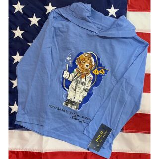 ポロラルフローレン(POLO RALPH LAUREN)の★POLO BEAR ★ラルフローレンポロベアフーデッドTシャツ5/115(Tシャツ/カットソー)