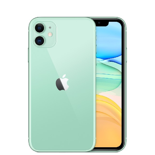 豪華 64GB iPhone11 docomo - iPhone グリーン 新品未開封 SIMフリー