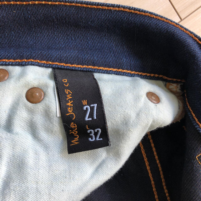 Nudie Jeans(ヌーディジーンズ)のヌーディージーンズ　27 THINFINN デニム 美品　ジーンズ レディースのパンツ(デニム/ジーンズ)の商品写真