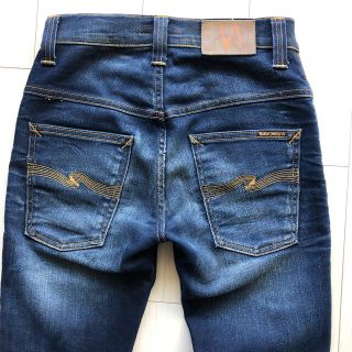 ヌーディジーンズ(Nudie Jeans)のヌーディージーンズ　27 THINFINN デニム 美品　ジーンズ(デニム/ジーンズ)