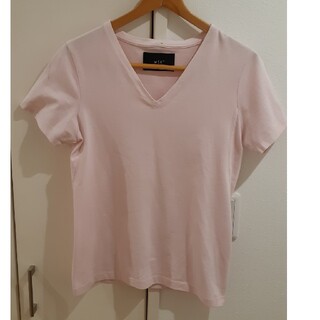 ダブルジェーケー(wjk)の半袖Tシャツ　wjk ピンク　Ｓサイズ　メンズ(Tシャツ/カットソー(半袖/袖なし))