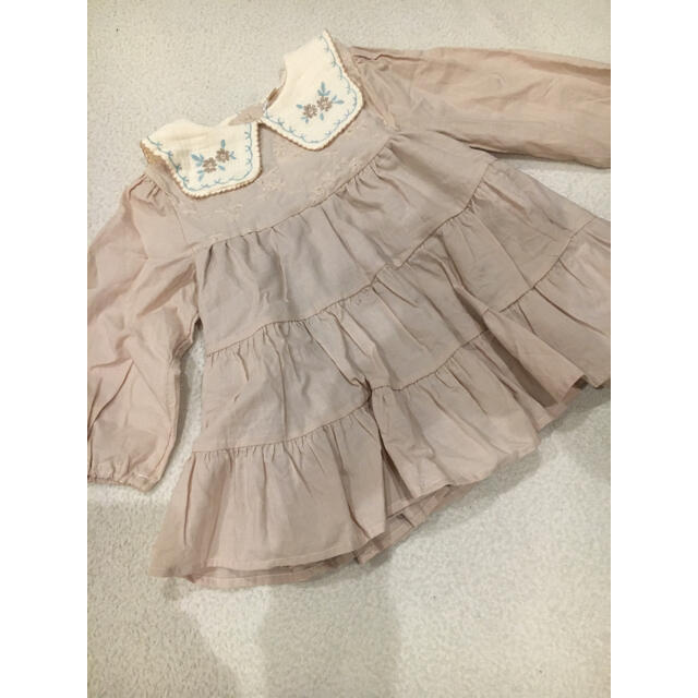 しまむら(シマムラ)のしまむら チュニック ワンピース キッズ/ベビー/マタニティのキッズ服女の子用(90cm~)(ワンピース)の商品写真