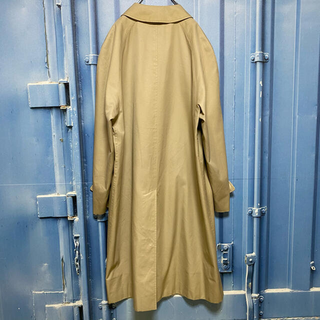 BURBERRY(バーバリー)の90s BURBERRY ノバチェック柄 バルマカーンコート old 古着 メンズのジャケット/アウター(ステンカラーコート)の商品写真