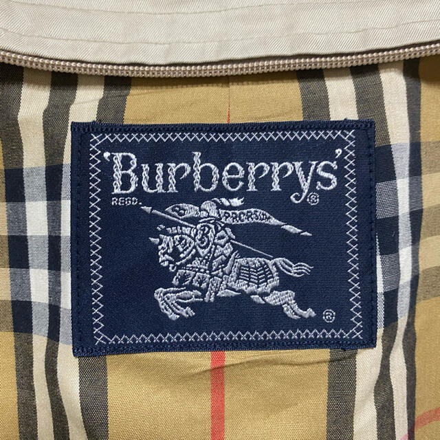 BURBERRY(バーバリー)の90s BURBERRY ノバチェック柄 バルマカーンコート old 古着 メンズのジャケット/アウター(ステンカラーコート)の商品写真