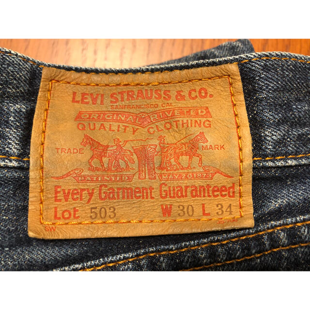 Levi's(リーバイス)のLevi's 503-03 Made in Japan メンズのパンツ(デニム/ジーンズ)の商品写真