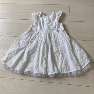 エイチアンドエム(H&M)の美品size80☆H&Mコットンワンピース(ワンピース)