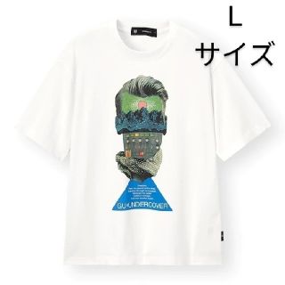 ジーユー(GU)の値下げ新品 GU undercover アンダーカバー Tシャツ ホワイト L(Tシャツ/カットソー(半袖/袖なし))