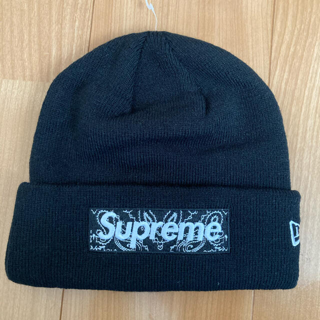 帽子Supreme New Era Box Logo バンダナ ビーニー ニット帽