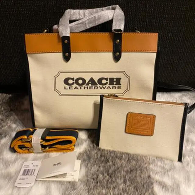 キャンバス【最終値下げ！限定1点】COACH キャンバス フィールド トート 30 コーチ