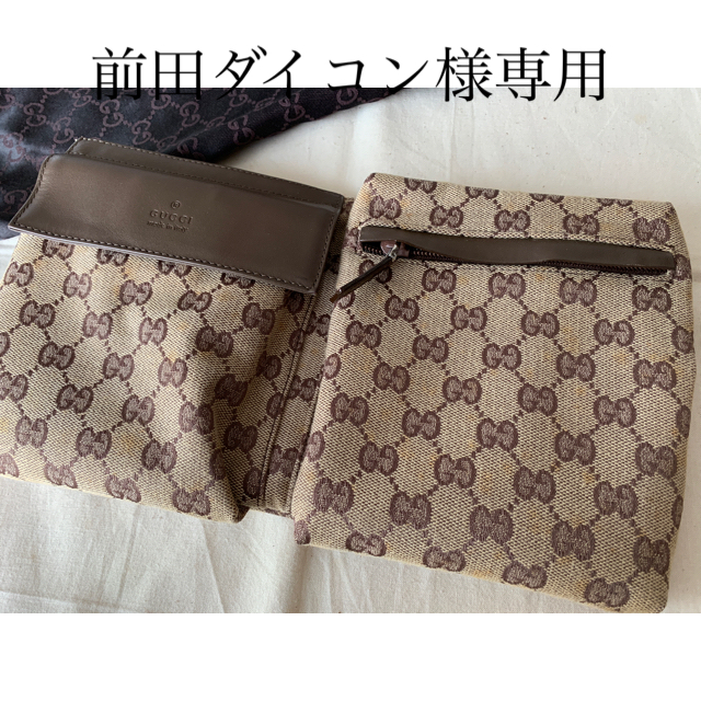 Gucci(グッチ)の専用 グッチ GUCCI ウエストポーチ レディースのバッグ(ボディバッグ/ウエストポーチ)の商品写真