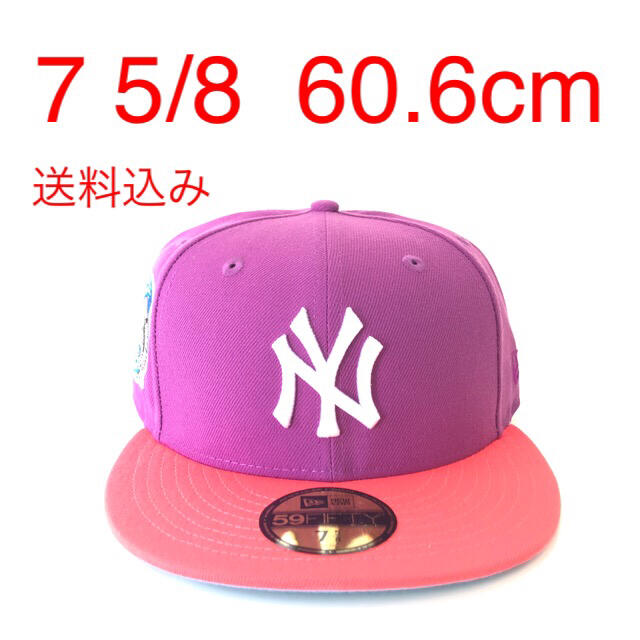 ツバ裏ブルー New Era Cap 5/8 ニューエラ ヤンキース キャップ | フリマアプリ ラクマ