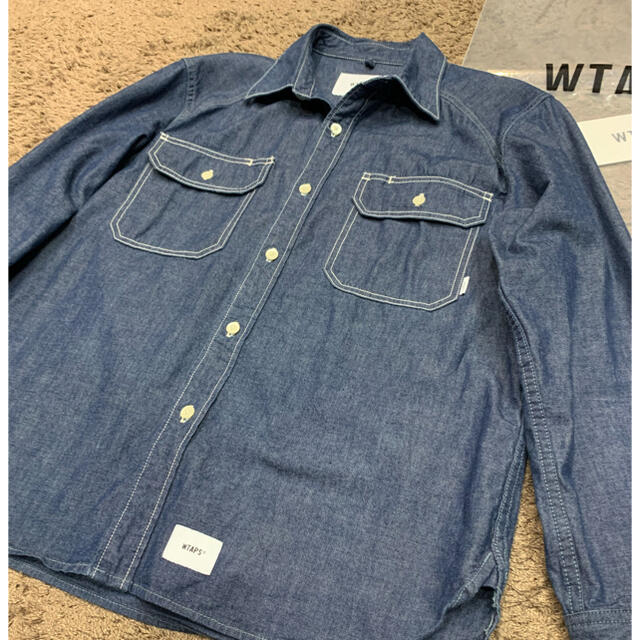 一部予約!】 WTAPS ダブルタップス デニム ボタン シャツ Denim
