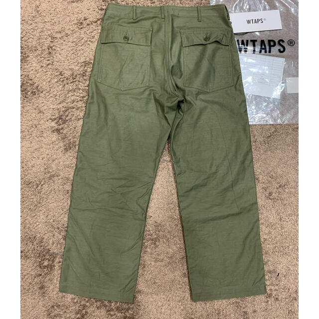 パンツM WTAPS WMILL-TROUSER 02 COTTON SATIN ミル