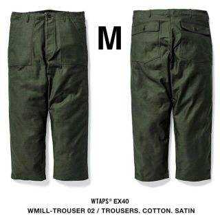 ダブルタップス(W)taps)のM WTAPS WMILL-TROUSER 02 COTTON SATIN ミル(ワークパンツ/カーゴパンツ)