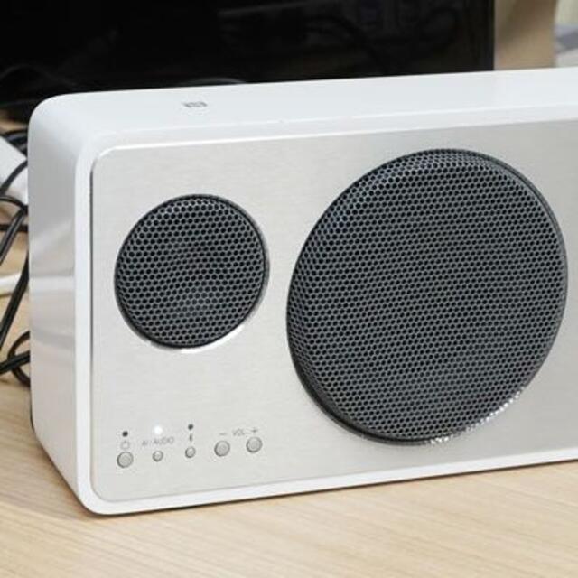 オーディオ機器【新品】Olasonic IA-BT7 高音質ホワイト・キャビネット・スピーカー
