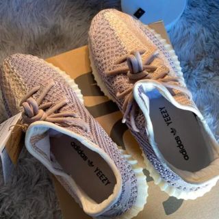 アディダス(adidas)のYEEZY BOOST 350 V2 アッシュパール サイズ25.5(スニーカー)