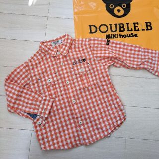 ダブルビー(DOUBLE.B)のダブルビー♡チェックシャツ(Tシャツ/カットソー)