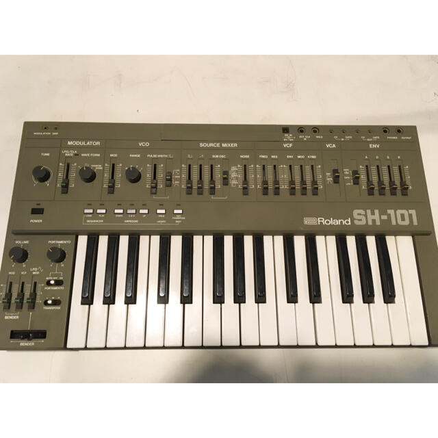 2022最新作】 Roland SH-101 Roland - キーボード/シンセサイザー