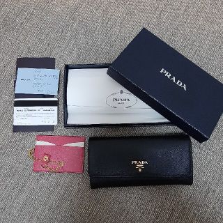 プラダ(PRADA)のドリ様専用　PRADA　長財布　パスケース　美品　限定(財布)