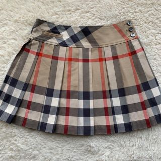 バーバリー(BURBERRY)のバーバリーBurberry 可愛いチェックスカート 美品(スカート)