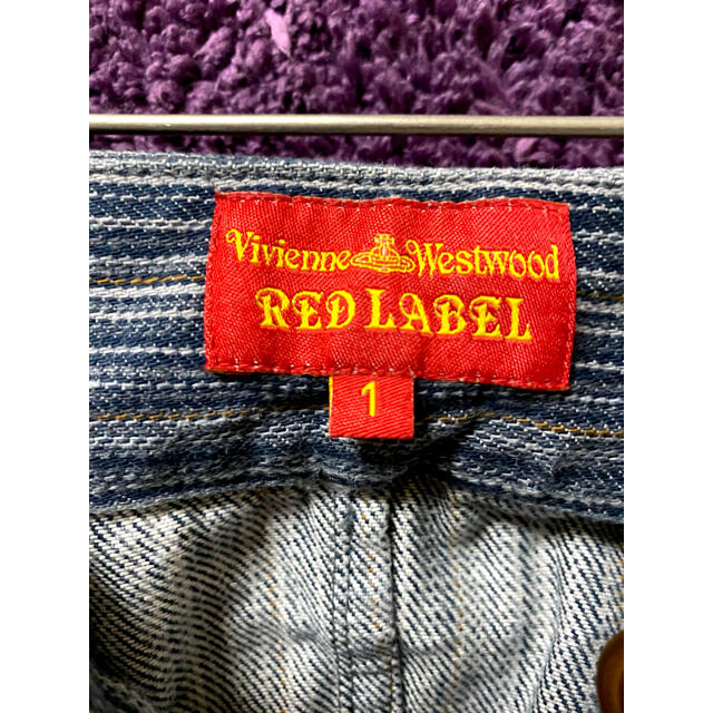 Vivienne Westwood(ヴィヴィアンウエストウッド)のmkmkさま専用ページ ヴィヴィアンウエストウッド デニムパンツ レッドレーベル レディースのパンツ(デニム/ジーンズ)の商品写真