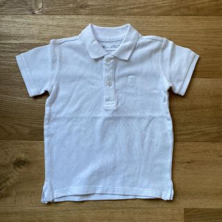 ザラキッズ(ZARA KIDS)のZARA baby ポロシャツ 白(Tシャツ/カットソー)