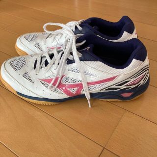 ミズノ(MIZUNO)の卓球シューズ　24.5センチ(卓球)