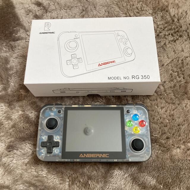 RG350 オマケSDカード付き PS,SNES,GBA等エミュレータ