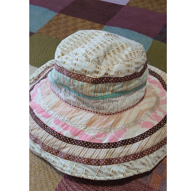 イギリス 可愛い帽子 レディースの帽子(麦わら帽子/ストローハット)の商品写真