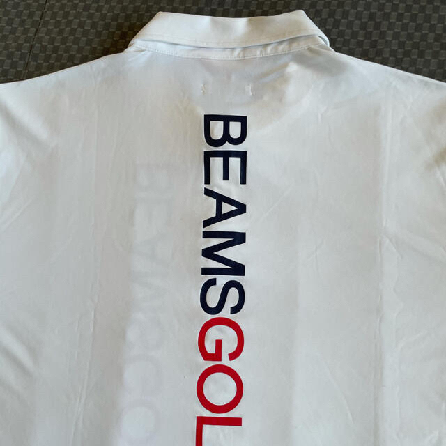 BEAMS(ビームス)のBEAMS GOLF ORANGE LABEL / BIG LOGO ポロシャツ スポーツ/アウトドアのゴルフ(ウエア)の商品写真