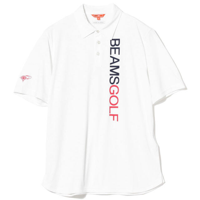 BEAMS(ビームス)のBEAMS GOLF ORANGE LABEL / BIG LOGO ポロシャツ スポーツ/アウトドアのゴルフ(ウエア)の商品写真