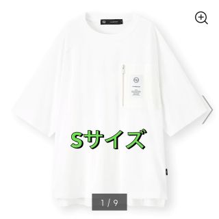 アンダーカバー(UNDERCOVER)のGU×UNDERCOVER  スーパービッグジップポケットT (5分袖)(Tシャツ/カットソー(半袖/袖なし))