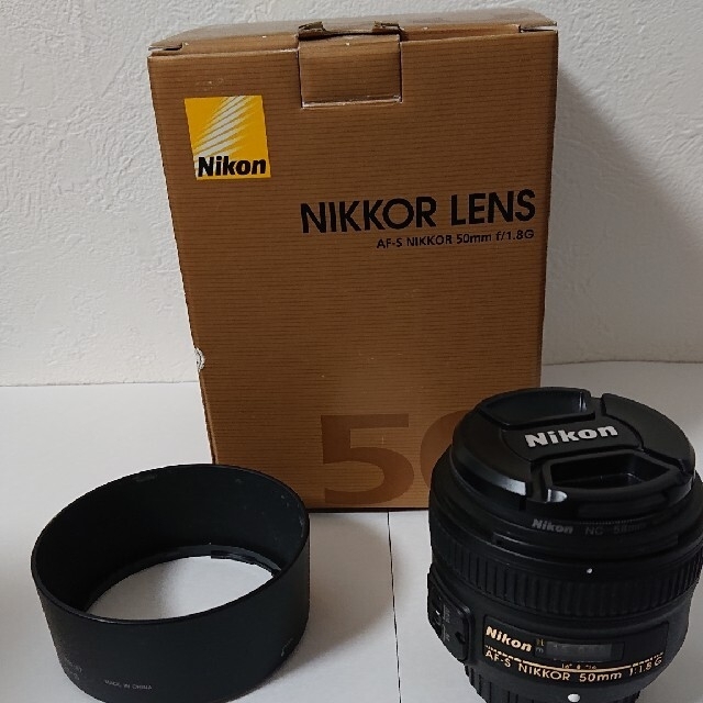 Nikon(ニコン)のNikon AF-S 50F1.8G スマホ/家電/カメラのカメラ(レンズ(単焦点))の商品写真