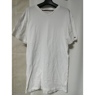 トミーヒルフィガー(TOMMY HILFIGER)のTOMMY HILFIGER 半袖Tシャツ XLサイズ 白 トミーヒルフィガー(Tシャツ/カットソー(半袖/袖なし))