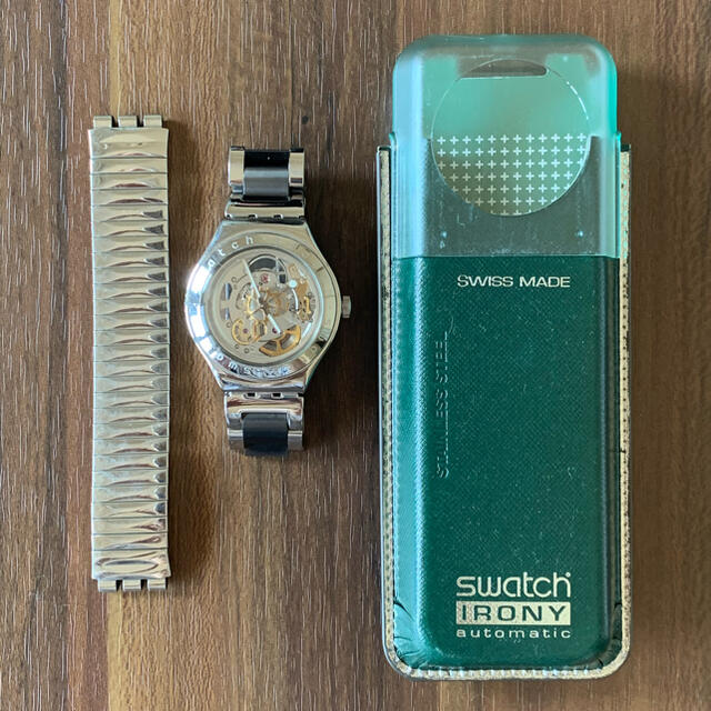 IRONY(アイロニー)のかいものせんようさん専用スウォッチ swatch アイロニー　オートマチック メンズの時計(腕時計(アナログ))の商品写真